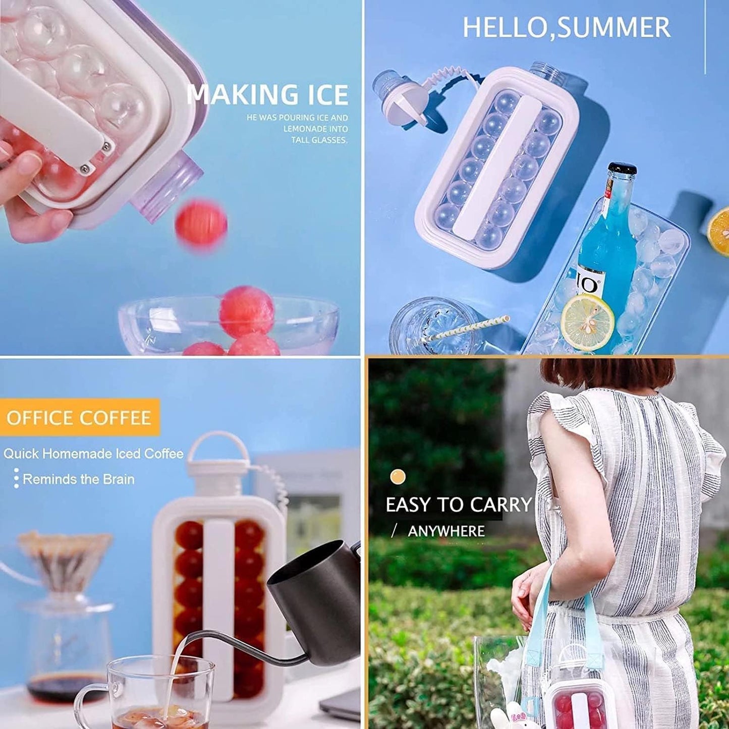 Ice Ball Tray & Bottle  🔥49% OFF SALE💫