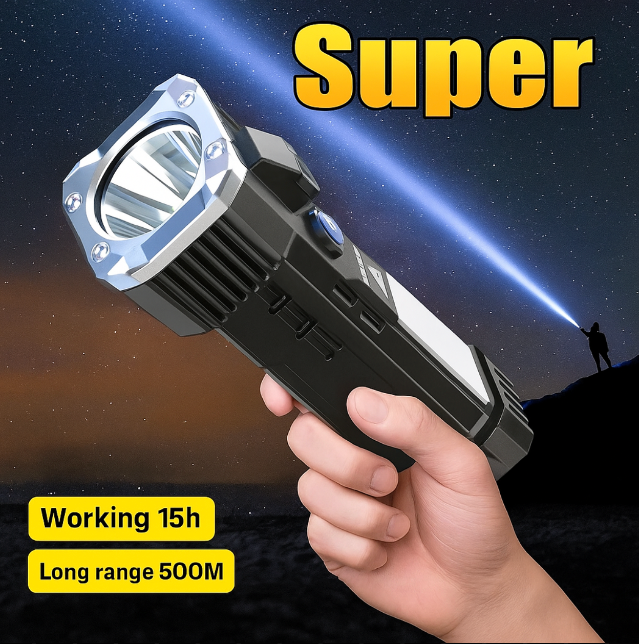 German Super Flashlight 🔥49% OFF SALE💫