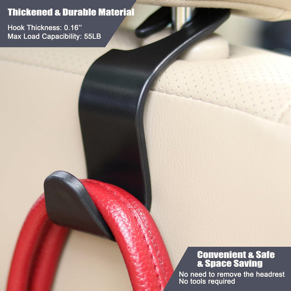 Car Seat Headrest Hook |🔥BUY 1 GET 1 FREE🔥(2+2 hooks)